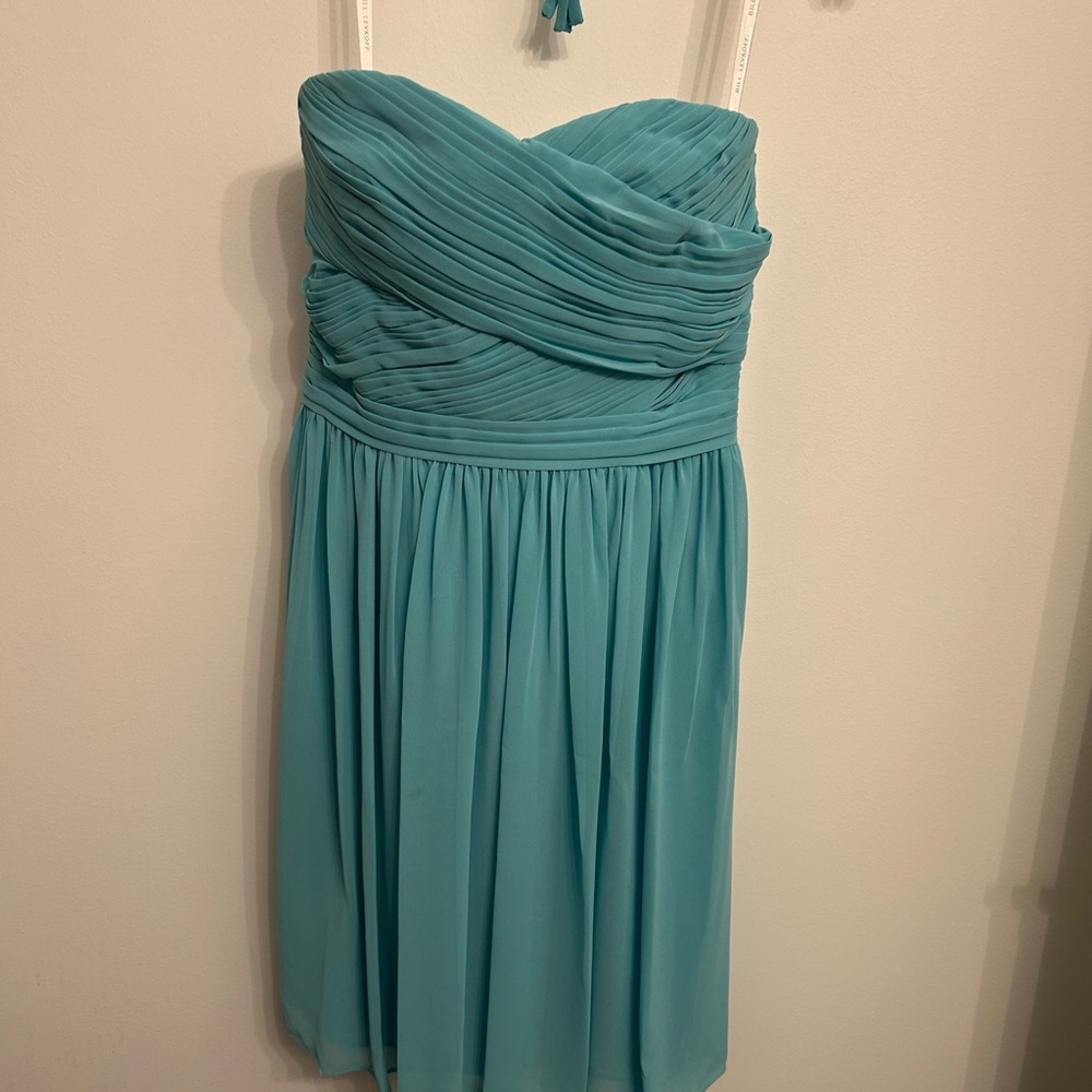 Elegant Teal Formal Dress